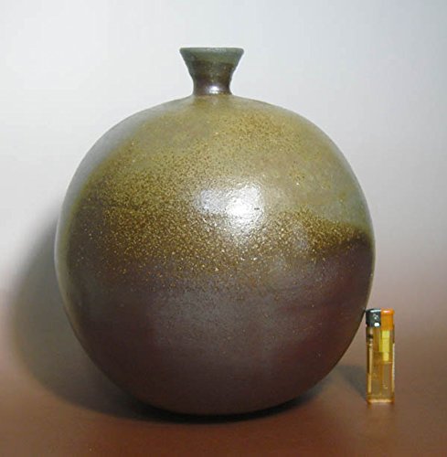 備前焼壷花器胡麻